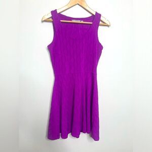Athleta Women's Neon Purple Fit and Flare Athletic Dress Size S